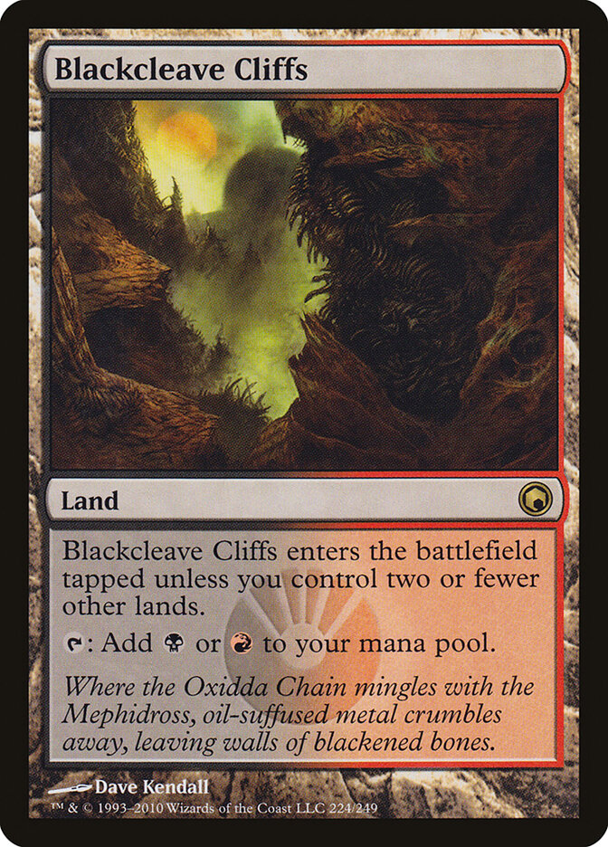 Blackcleave Cliffs, Scars of Mirrodin · 224/249