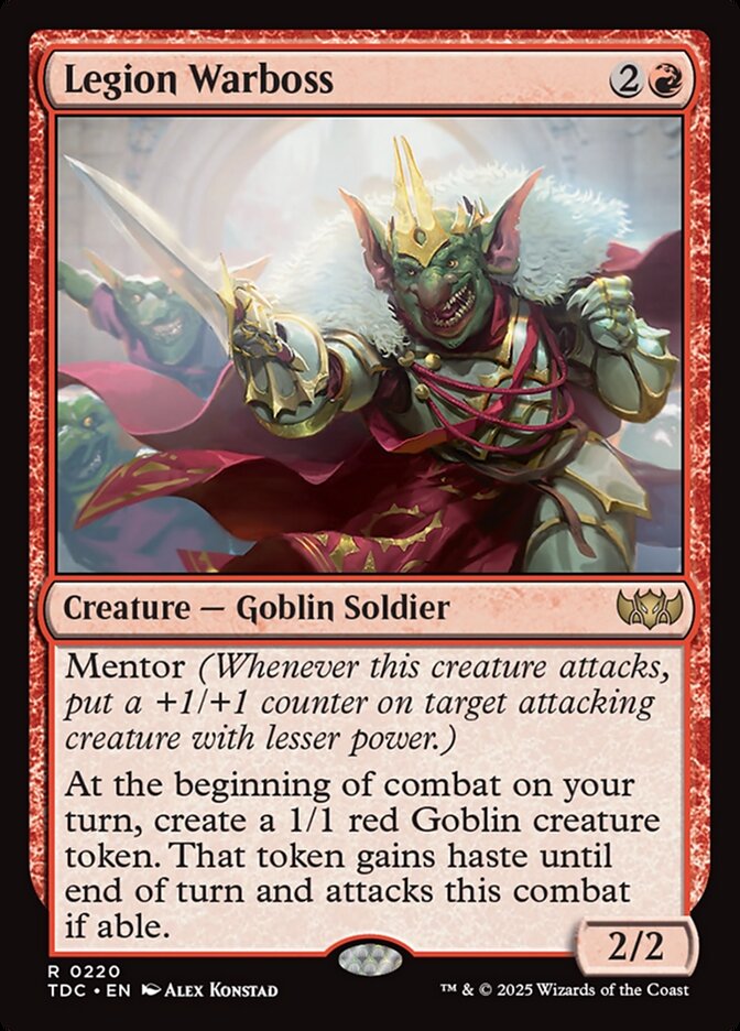 Legion Warboss, Tarkir: Dragonstorm Commander · 0220