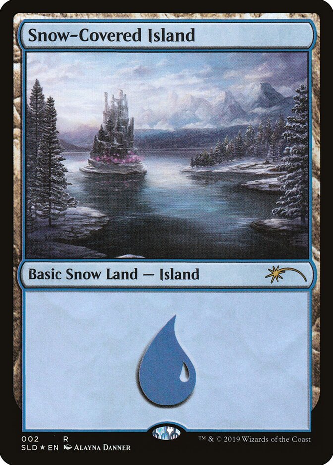 Snow-Covered Island, Secret Lair Drop · 002