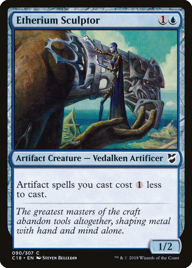 Etherium Sculptor, Commander 2018 · 090/307