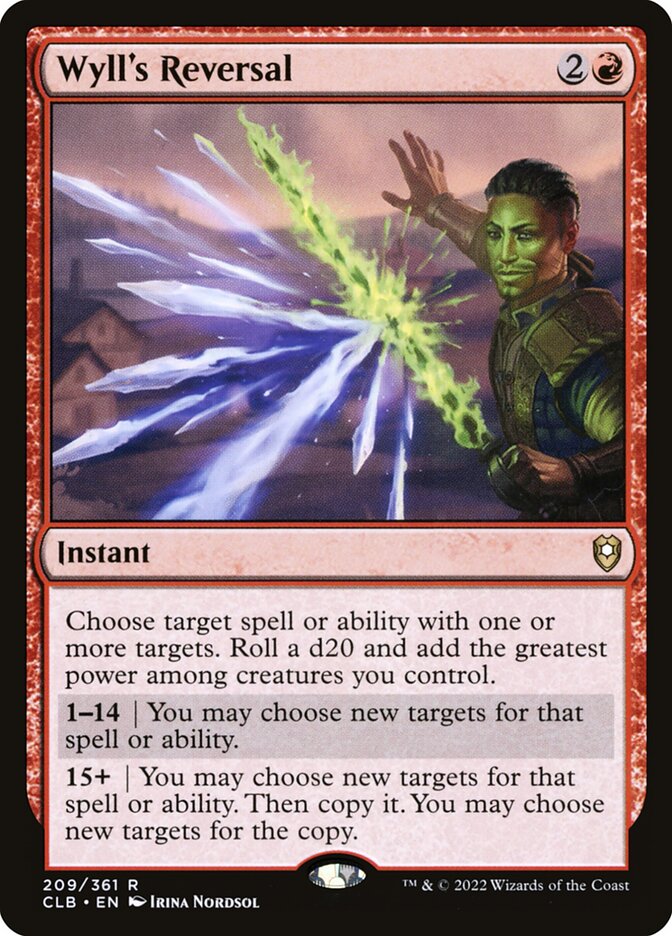 Wyll's Reversal, Commander Legends: Battle for Baldur's Gate · 209/361