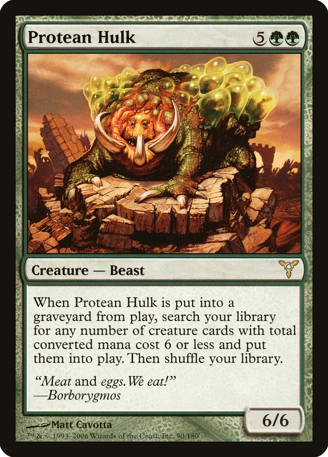 Protean Hulk, Dissension · 90/180