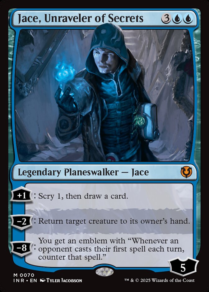 Jace, Unraveler of Secrets, Innistrad Remastered · 0070