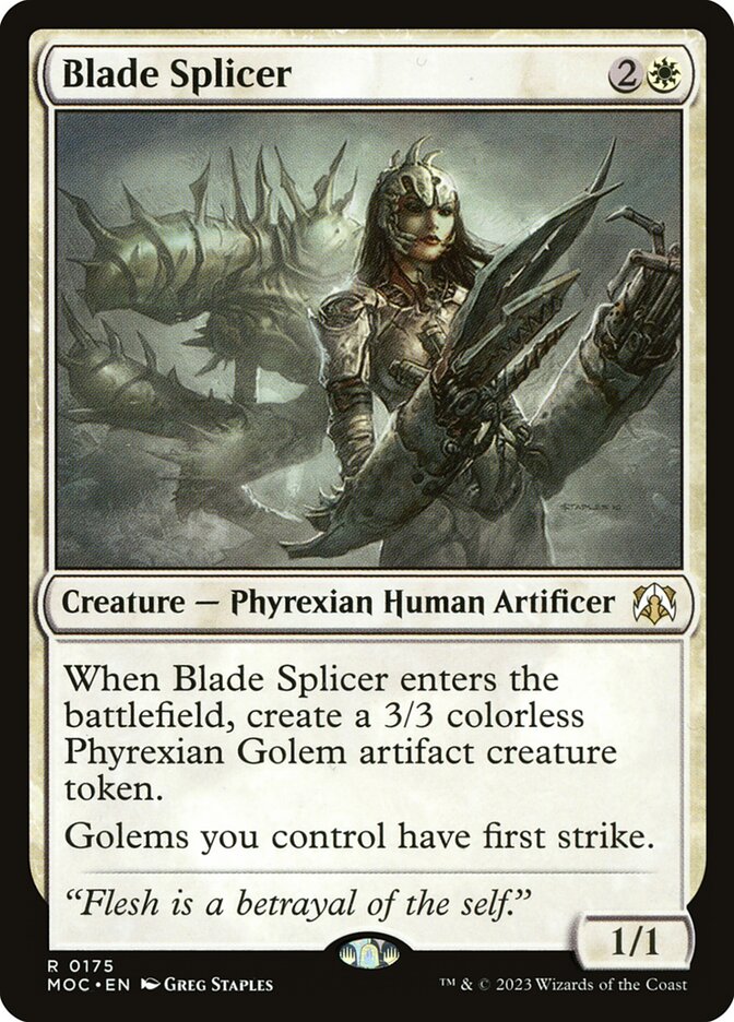 Blade Splicer, March of the Machine Commander · 0175