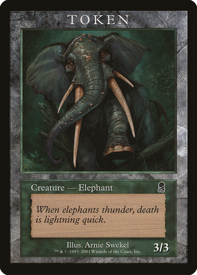 Elephant, Magic Player Rewards 2002 · 5/6