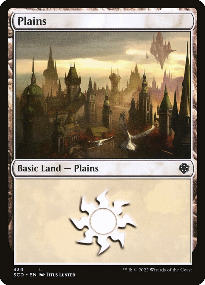 Plains, Starter Commander Decks · 334