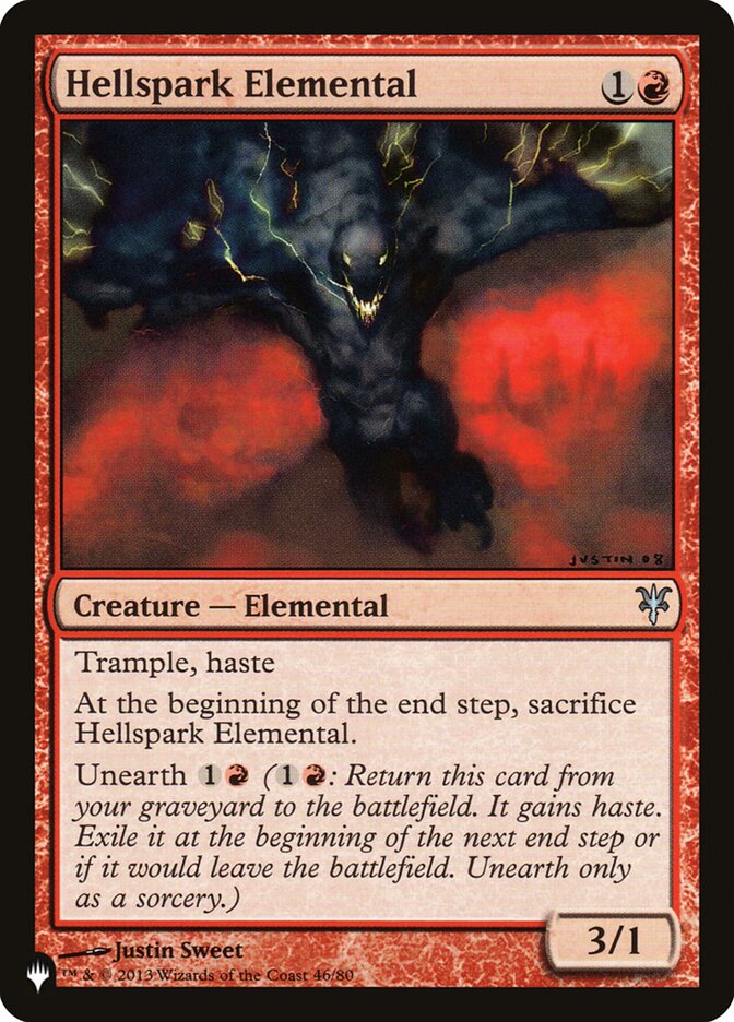 Hellspark Elemental, The List · ddk-46