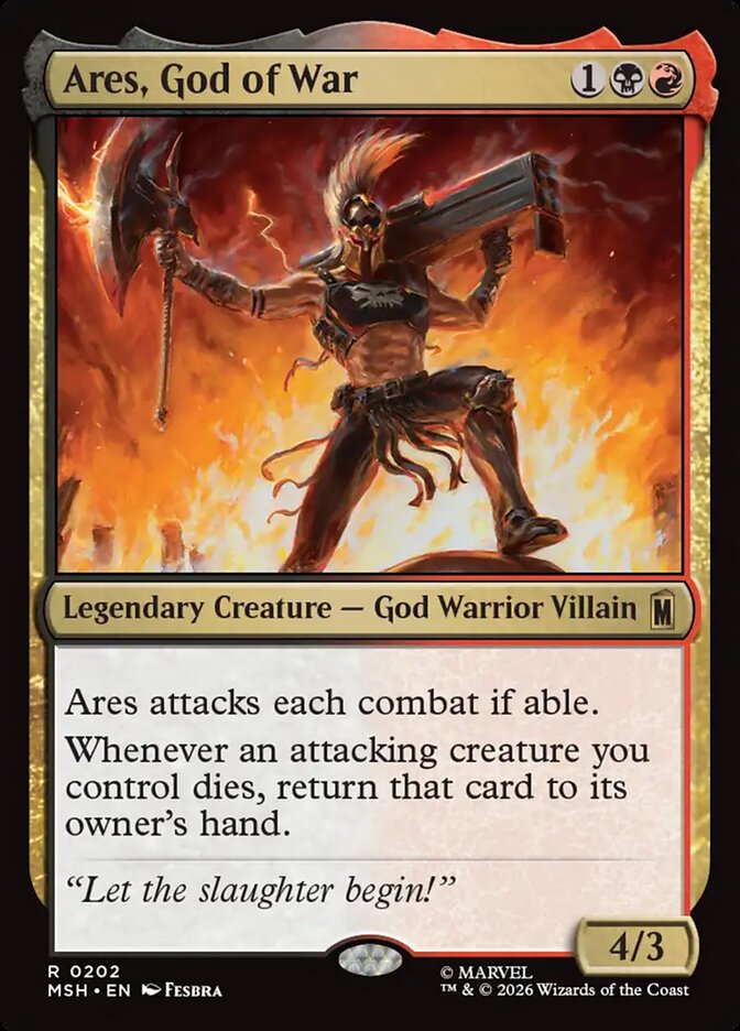 Ares, God of War, Marvel Super Heroes · 0202