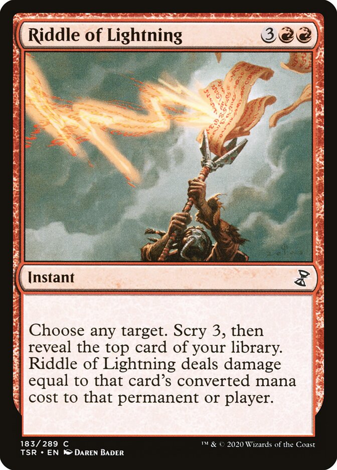 Riddle of Lightning, Time Spiral Remastered · 183/289