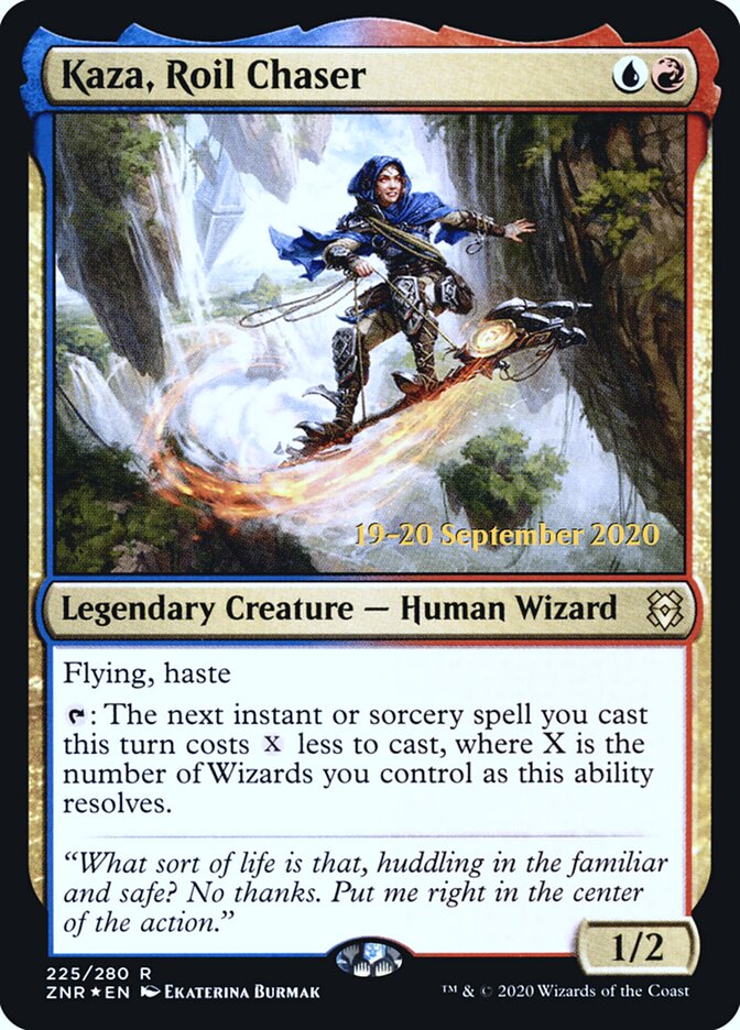 Kaza, Roil Chaser, Zendikar Rising Promos · 225/280