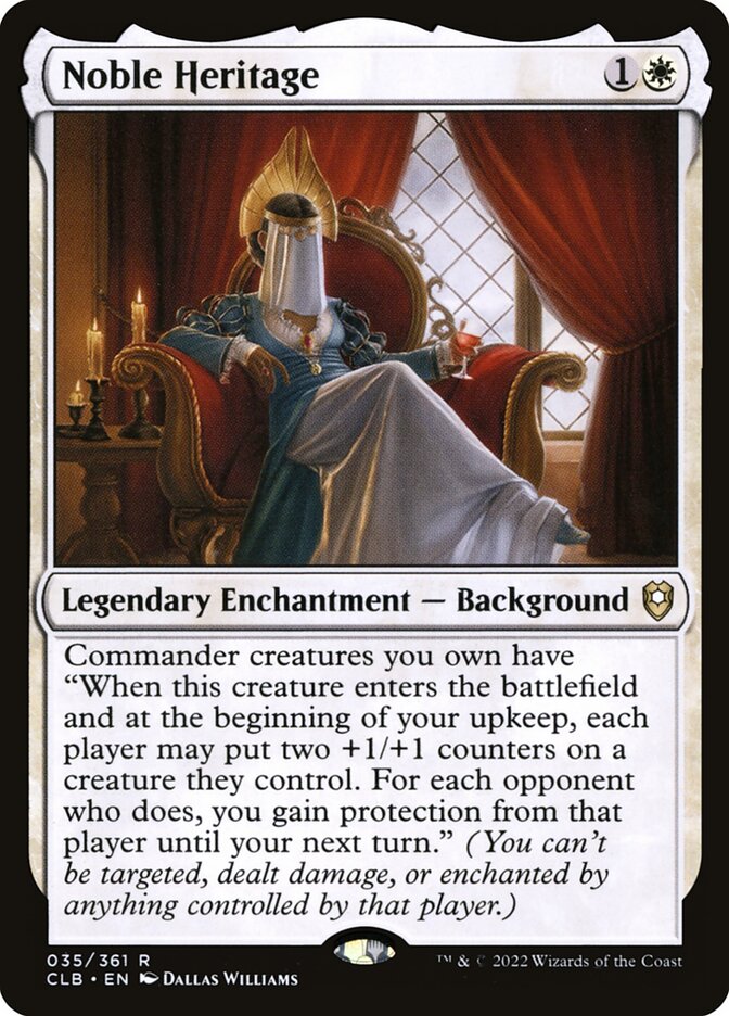 Noble Heritage, Commander Legends: Battle for Baldur's Gate · 035/361