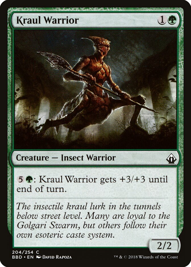Kraul Warrior, Battlebond · 204/254
