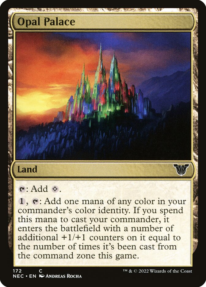 Opal Palace, Neon Dynasty Commander · 172