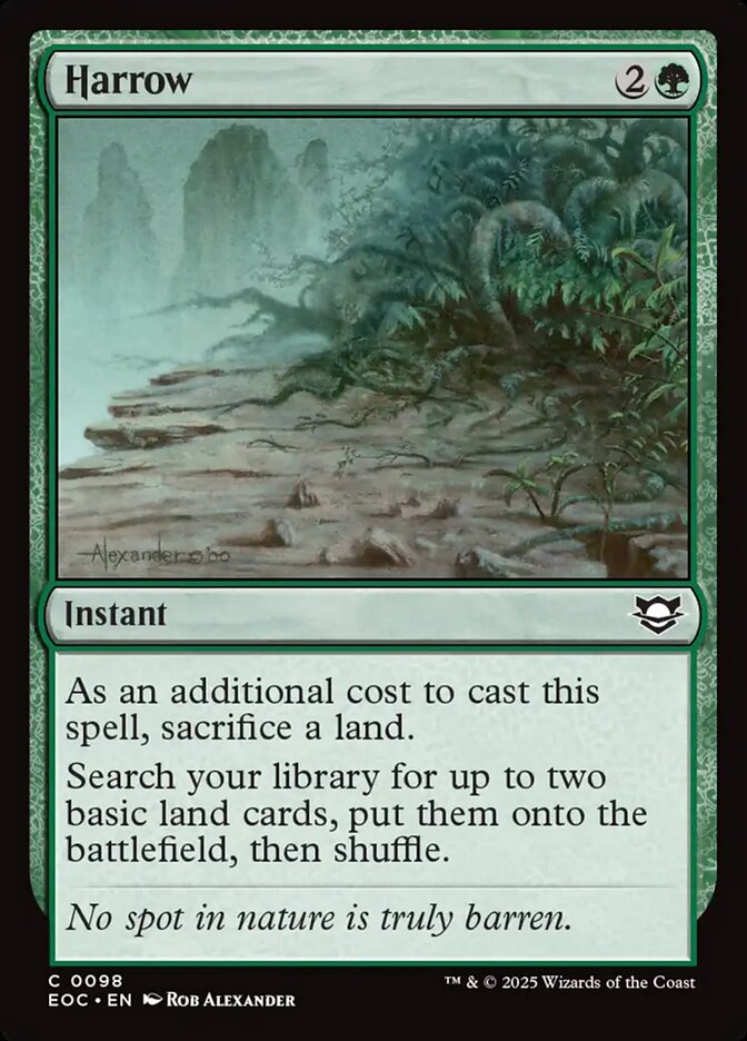 Harrow, Edge of Eternities Commander · 0098