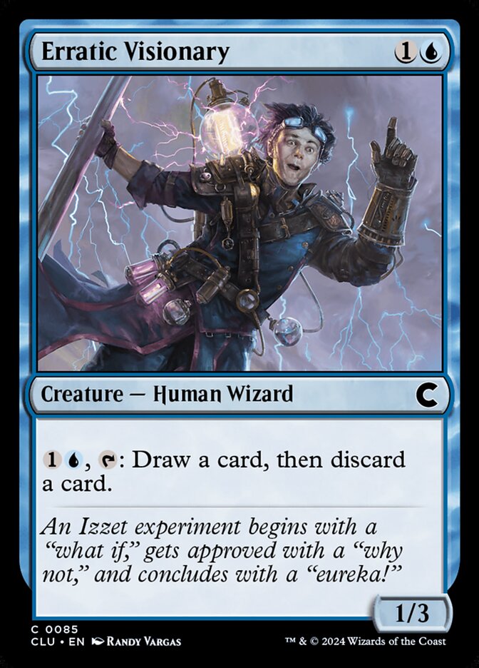 Erratic Visionary, Ravnica: Clue Edition · 0085