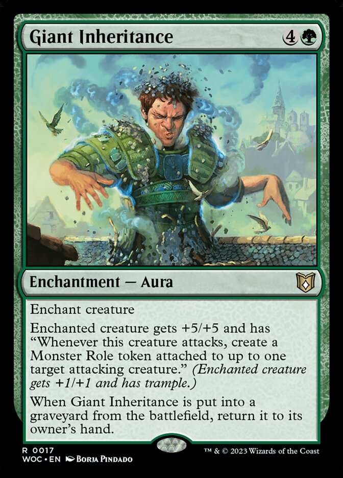 Giant Inheritance, Wilds of Eldraine Commander · 0017