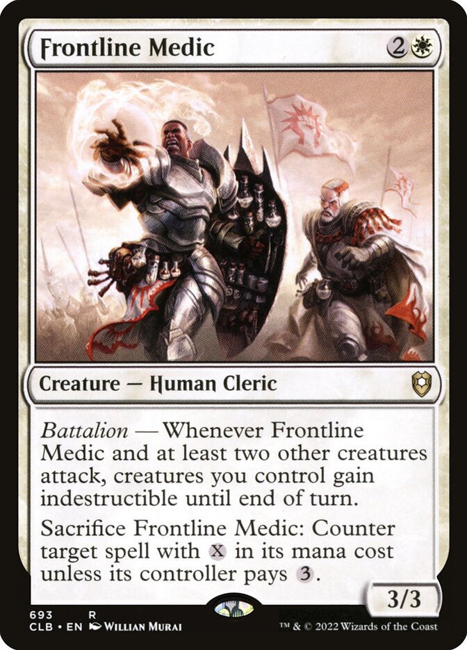 Frontline Medic, Commander Legends: Battle for Baldur's Gate · 693