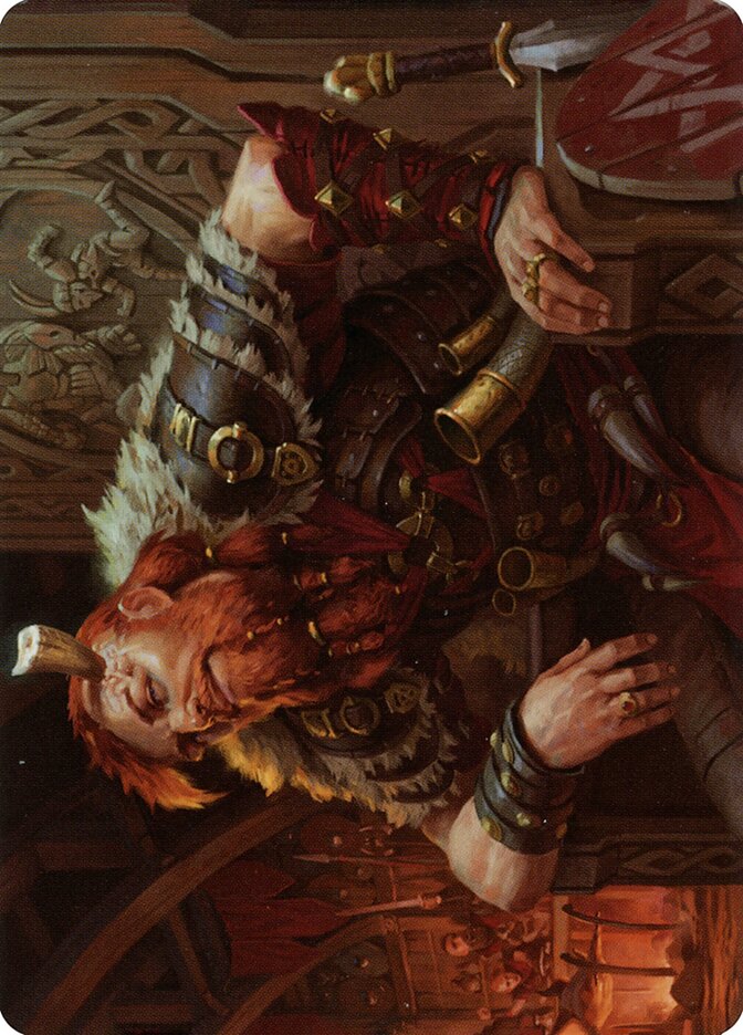 Arni Brokenbrow // Arni Brokenbrow, Kaldheim Art Series · 030