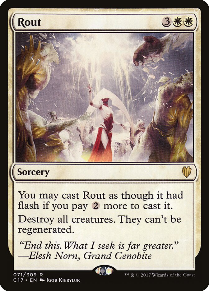 Rout, Commander 2017 · 071/309