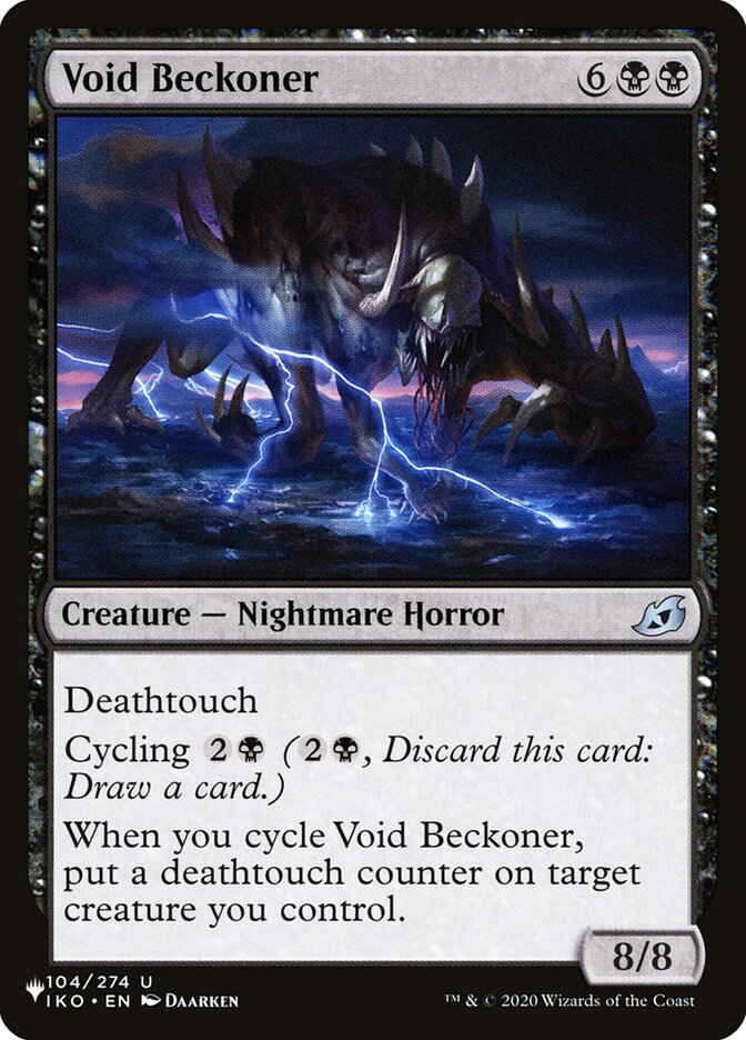 Void Beckoner, The List · iko-104