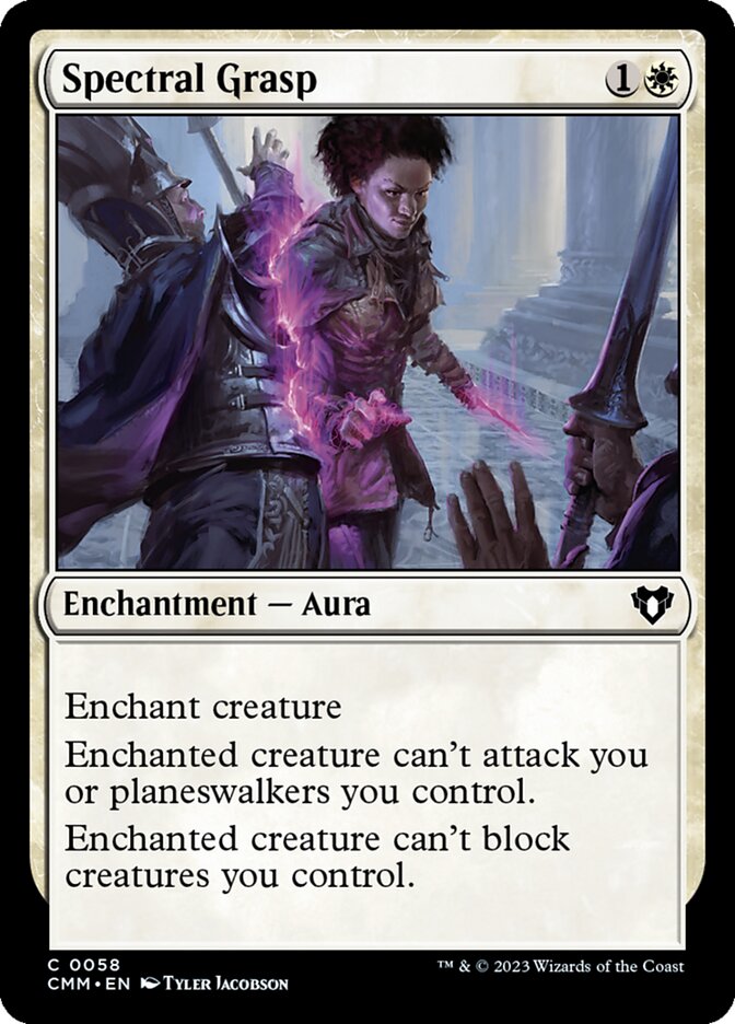 Spectral Grasp, Commander Masters · 0058