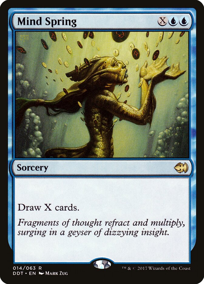Mind Spring, Duel Decks: Merfolk vs. Goblins · 014/063