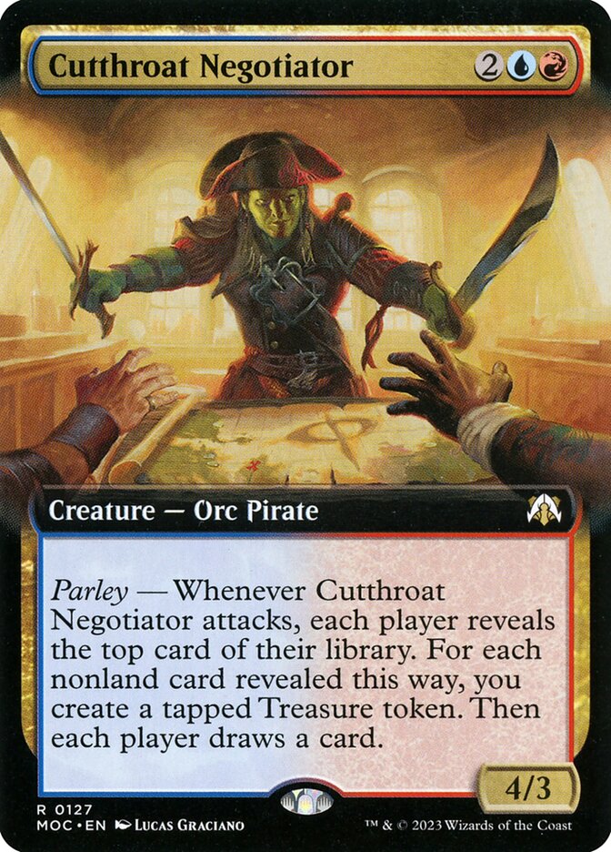 Cutthroat Negotiator, March of the Machine Commander · 0127