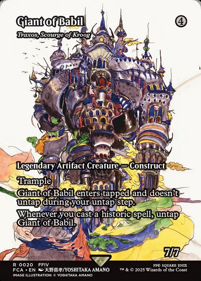Traxos, Scourge of Kroog, Final Fantasy: Through the Ages · 0020