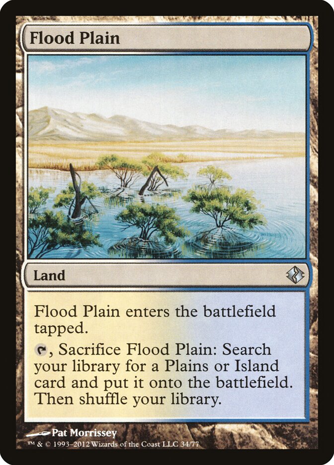 Flood Plain, Duel Decks: Venser vs. Koth · 34/77