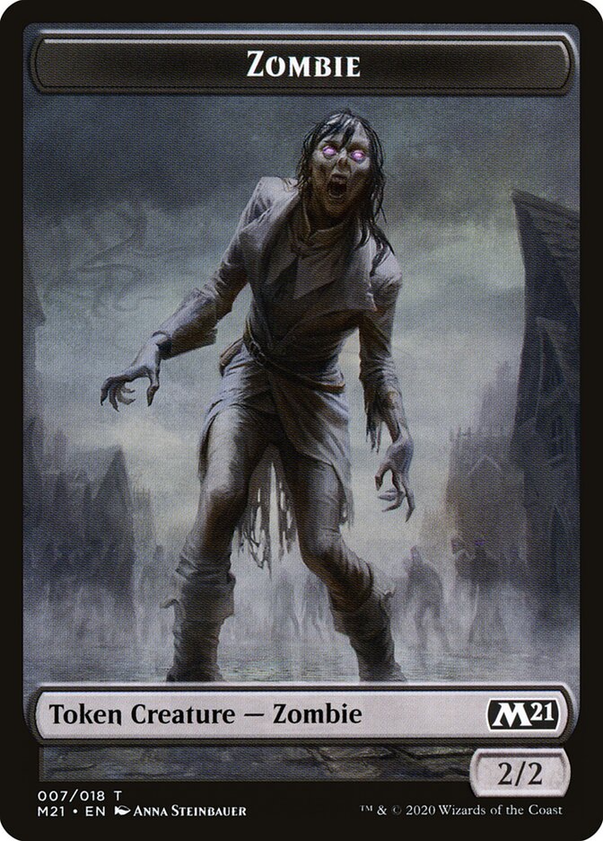 Zombie, Core Set 2021 Tokens · 007