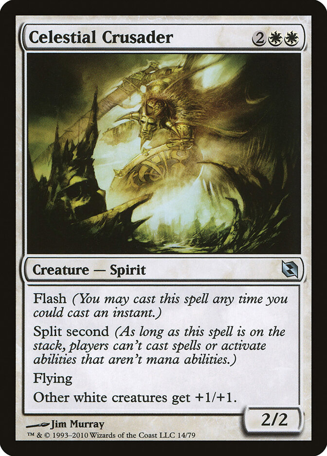 Celestial Crusader, Duel Decks: Elspeth vs. Tezzeret · 14/79