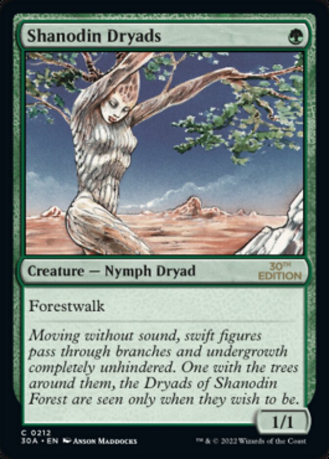 Shanodin Dryads, 30th Anniversary Edition · 212/594