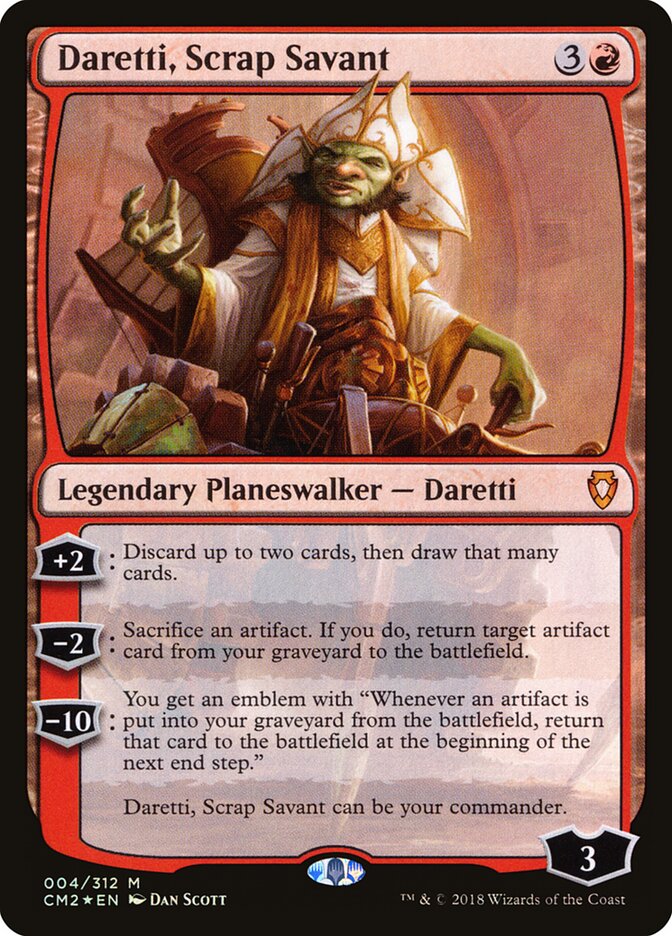 Daretti, Scrap Savant, Commander Anthology Volume II · 004/312
