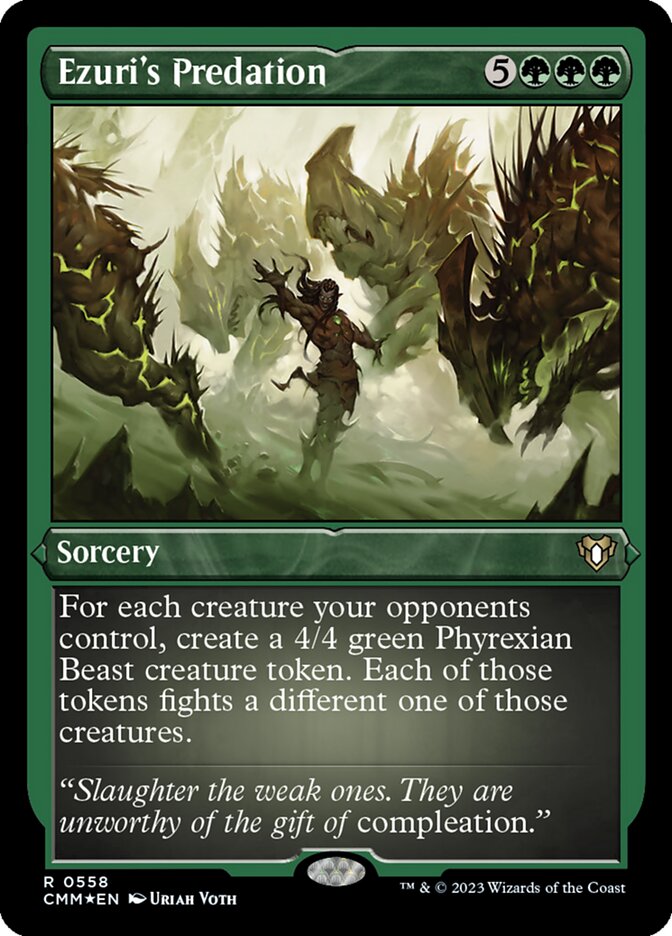 Ezuri's Predation, Commander Masters · 0558