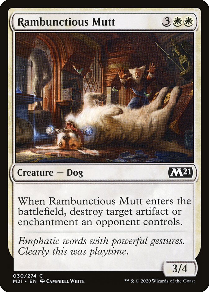 Rambunctious Mutt, Core Set 2021 · 030/274
