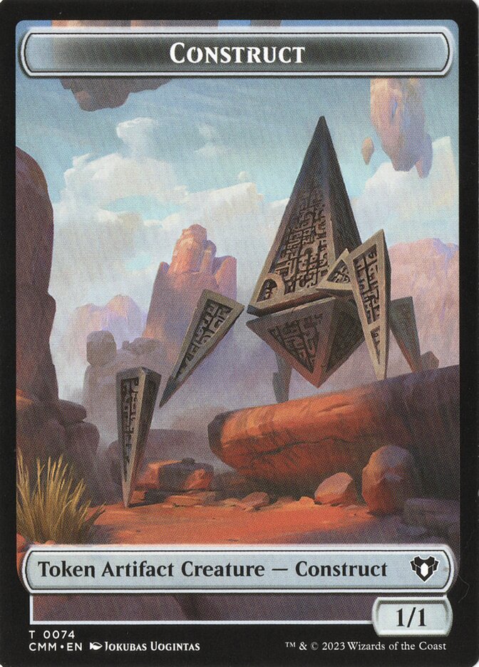 Construct, Commander Masters Tokens · 0074