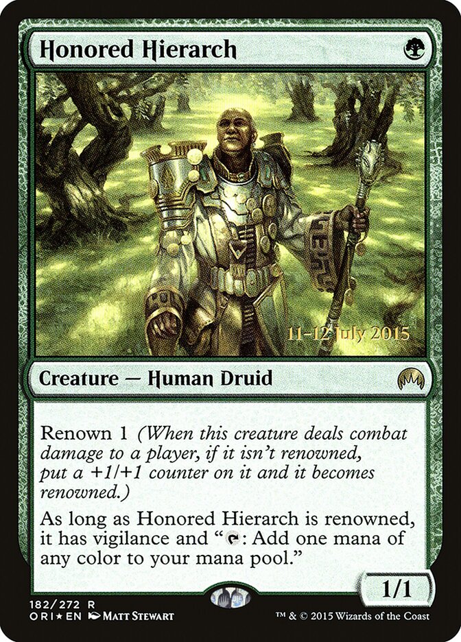 Honored Hierarch, Magic Origins Promos · 182/272