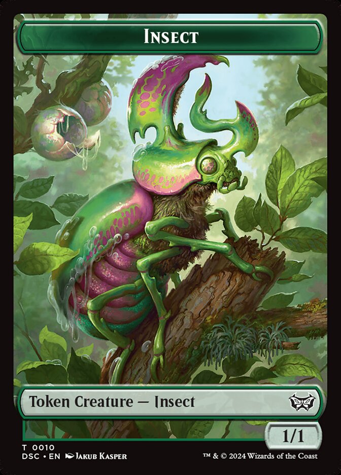 Insect, Duskmourn Commander Tokens · 0010