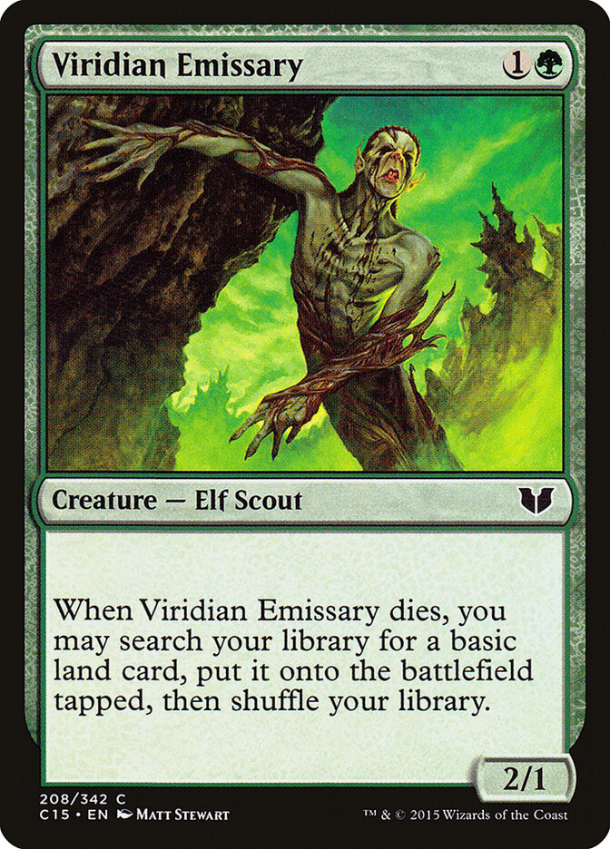Viridian Emissary, Commander 2015 · 208/342