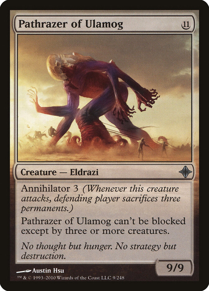 Pathrazer of Ulamog, Rise of the Eldrazi · 9/248