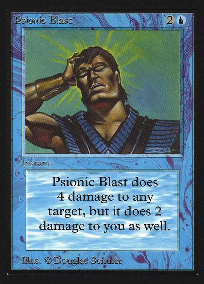 Psionic Blast, Collectors' Edition · 75