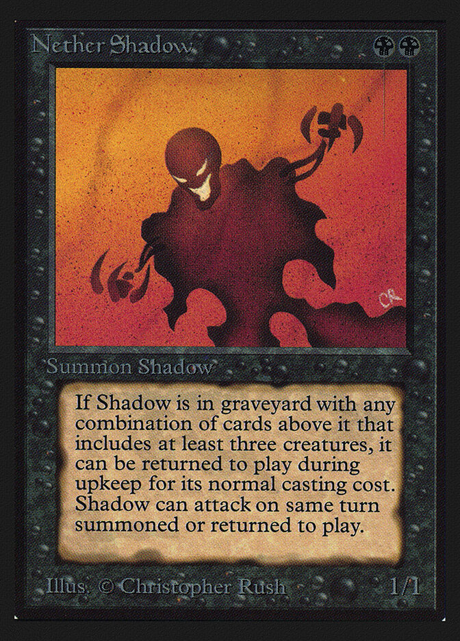 Nether Shadow, Intl. Collectors' Edition · 117