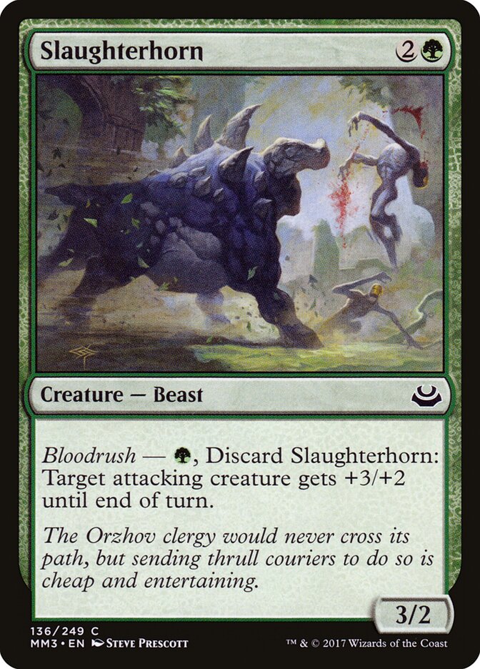 Slaughterhorn, Modern Masters 2017 · 136/249