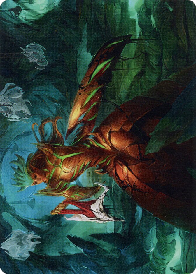 Glissa Sunslayer // Glissa Sunslayer, Phyrexia: All Will Be One Art Series · 047