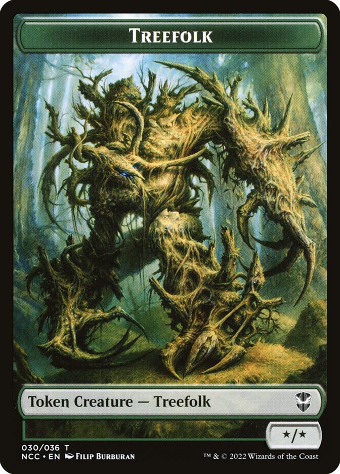 Treefolk, New Capenna Commander Tokens · 030