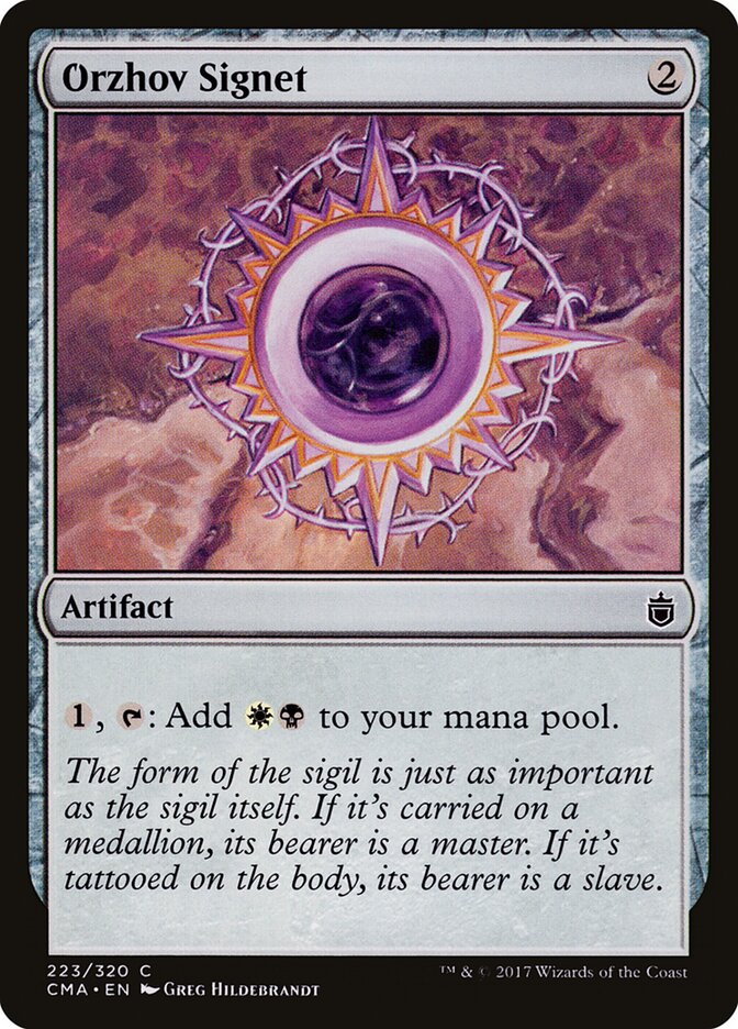 Orzhov Signet, Commander Anthology · 223/320