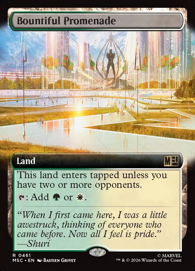 Bountiful Promenade, Marvel Super Heroes Commander · 0461