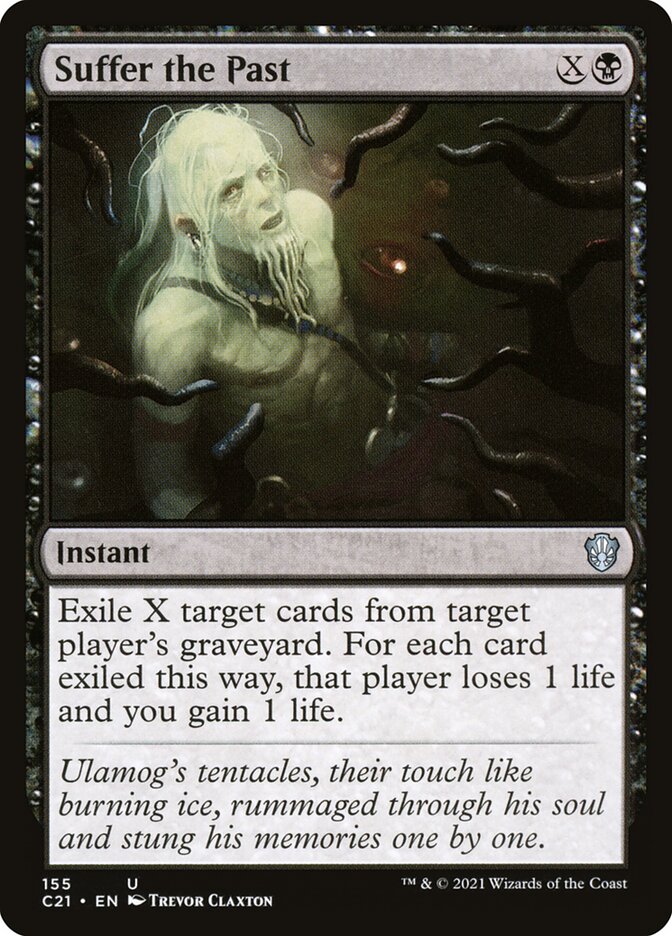 Suffer the Past, Commander 2021 · 155