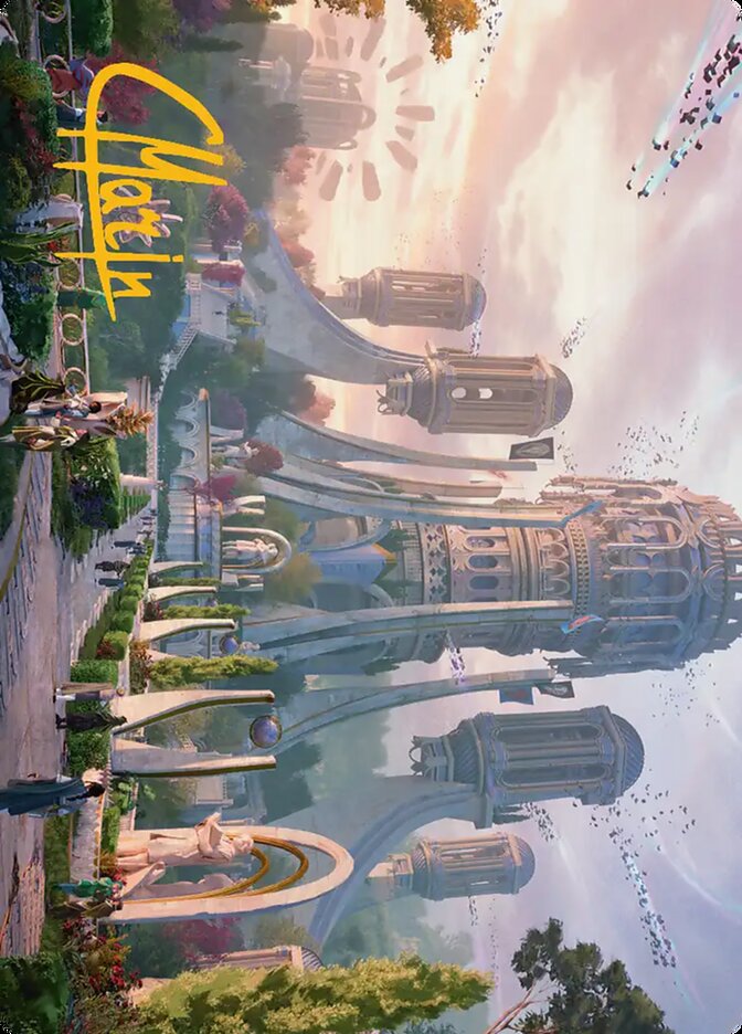 Command Tower // Command Tower, Secrets of Strixhaven Art Series · 0039