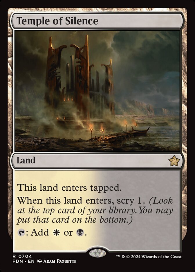 Temple of Silence, Foundations · 0704